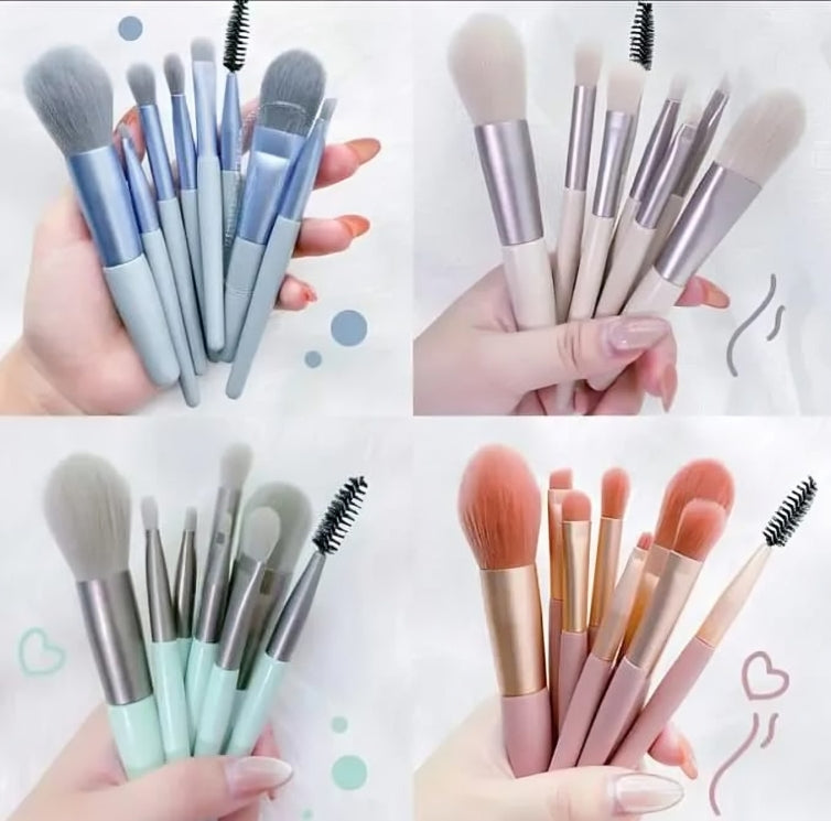10-Piece Professional Makeup Brush Set
