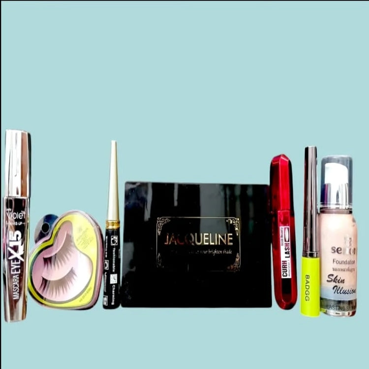Jacqueline Complete Eye & Face Makeup Set