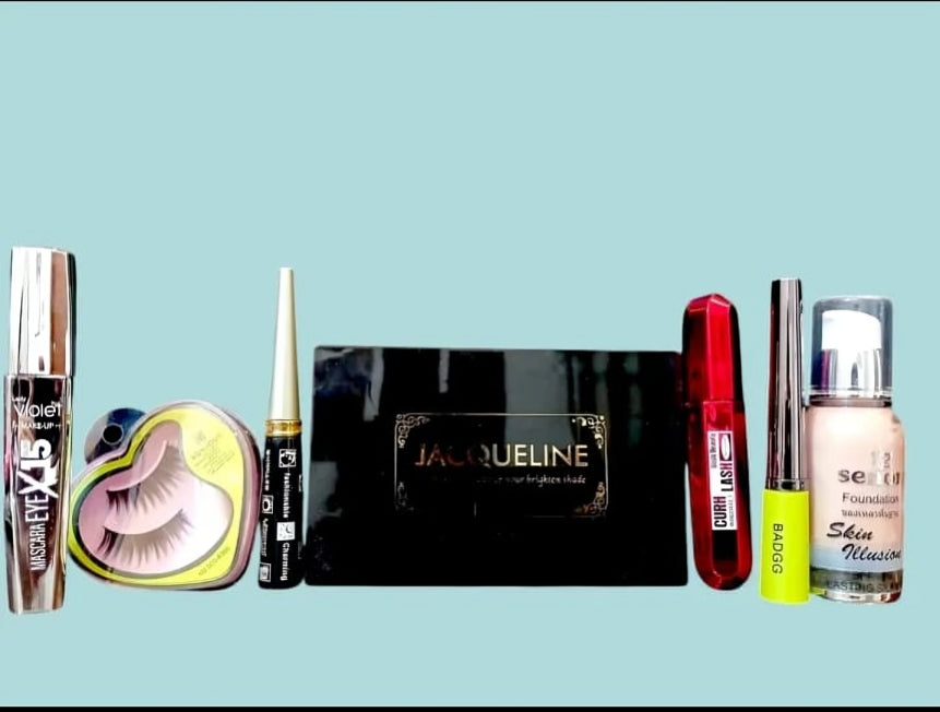 Jacqueline Complete Eye & Face Makeup Set