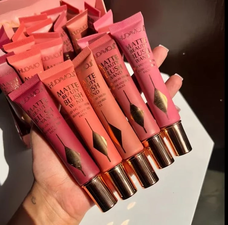 HudaVoi Matte Beauty Blush Wand – Liquid Blush (6 Shades)