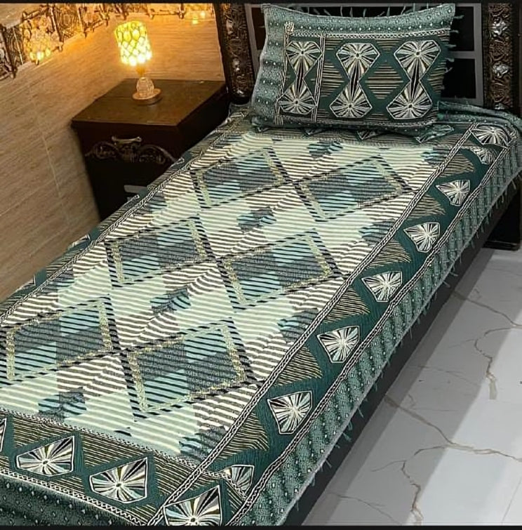 Cotton Double Bed Sheet Set