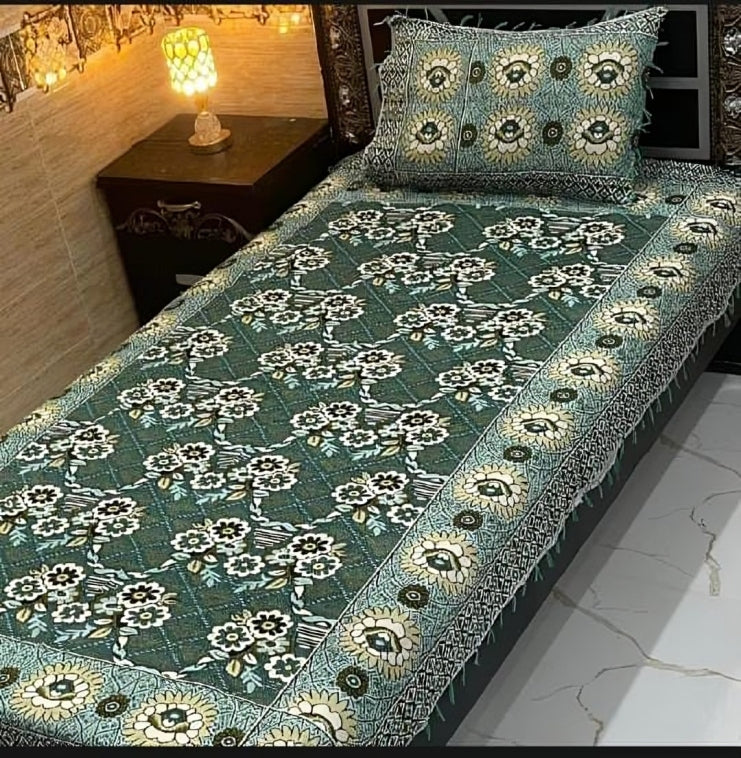 Cotton Double Bed Sheet Set