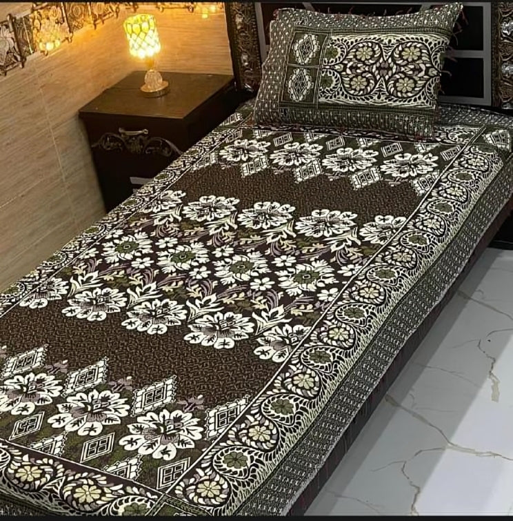 Cotton Double Bed Sheet Set