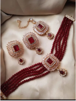 New Stylish Chokker Set In Unique & Fashionable Designs Metals Set For Girls And Women