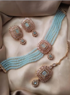 New Stylish Chokker Set In Unique & Fashionable Designs Metals Set For Girls And Women