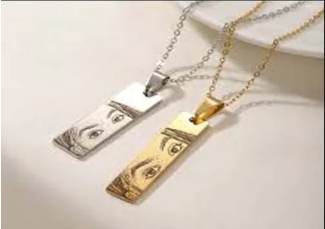 Customized Eyes Locket - Unique Photo Jewelry for Girls & Memory Keepsakes for Loved Ones