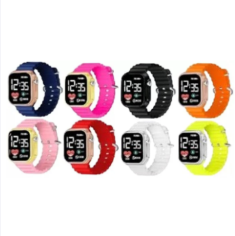 Multi-Color Digital Fitness Smart Watches