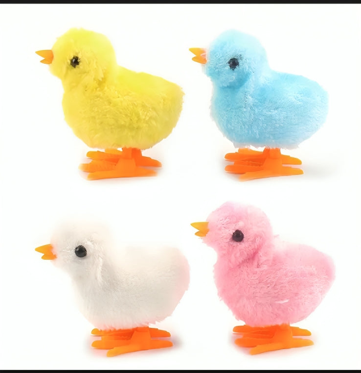 Colorful Wind-Up Walking Chick Toys