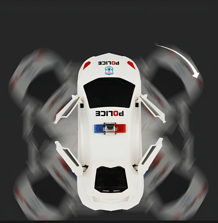 Transforming Robot Sports Car Toy with Lights & Music