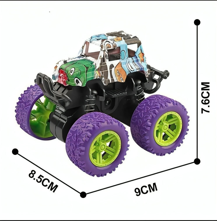 Colorful Monster Truck Toy Set for Kids