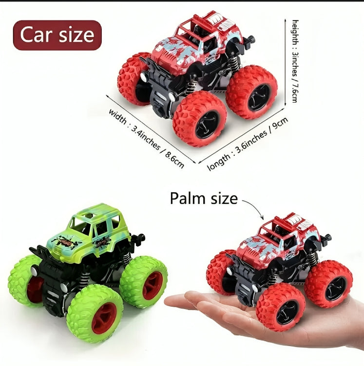 Colorful Monster Truck Toy Set for Kids