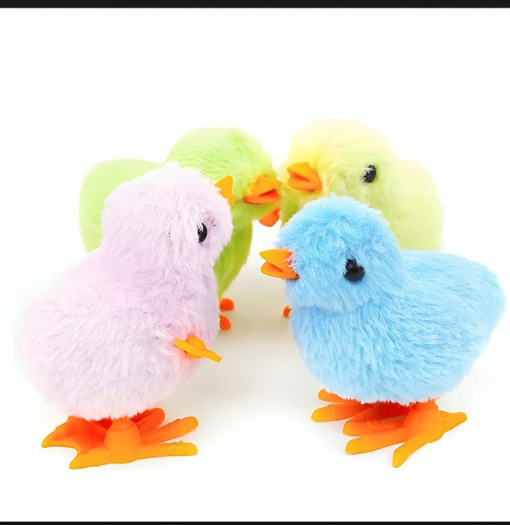 Colorful Wind-Up Walking Chick Toys